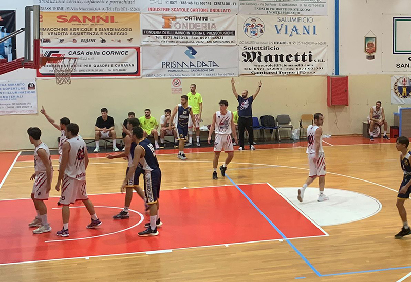 Seconda Squadra: Divisione Regionale 2: gara deludente del Basket Certaldo