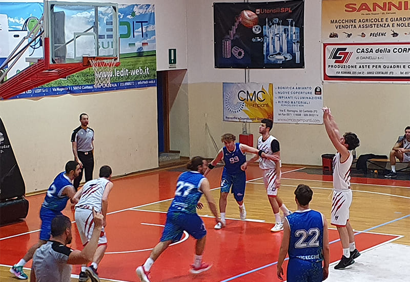 Seconda Squadra: Divisione Regionale 2: quarta vittoria consecutiva del Basket Certaldo