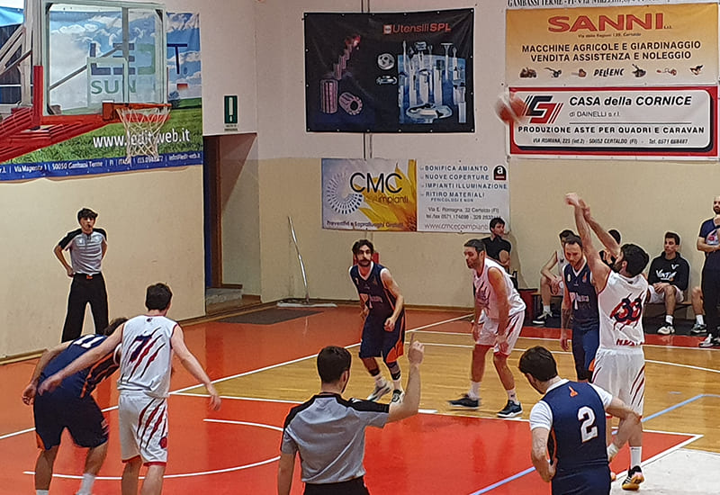 Seconda Squadra: Divisione Regionale 2: torna a vincere anche il Basket Certaldo